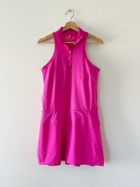 Pink Sleeveless Polo Dress by J. McLaughlin